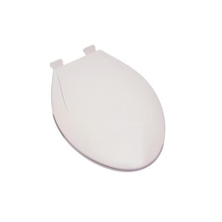 Plumbing Technologies Plumbing Technologies 2F1E6-81 Slow Close Plastic Elongated Contemporary Design Toilet Seat; Ice Gray 2F1E6-81